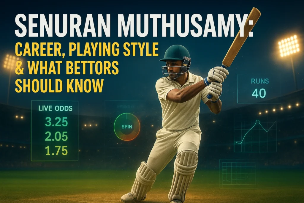 Who Is Senuran Muthusamy? The Rising All-Rounder Every Cricket Bettor Should Watch