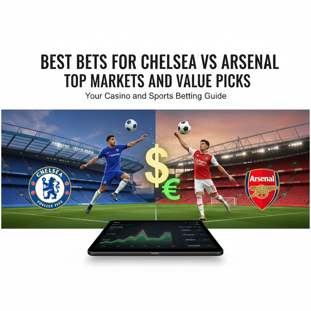 Best Bets for Chelsea vs Arsenal: Top Markets and Value Picks