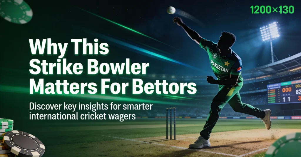 Why Shaheen Afridi Is a Key Factor for Bettors in International Cricket
