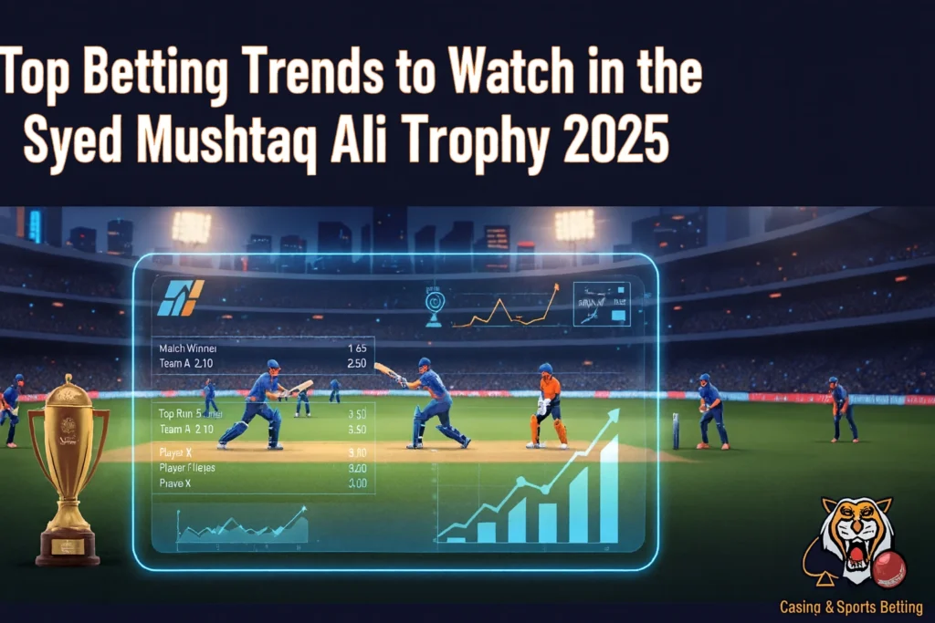 Top Betting Trends to Watch in the Syed Mushtaq Ali Trophy 2025
