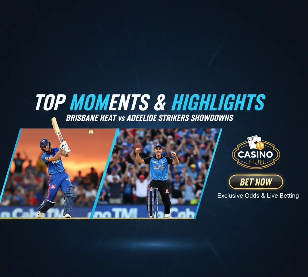 Top Moments and Highlights from Brisbane Heat vs Adelaide Strikers Showdowns
