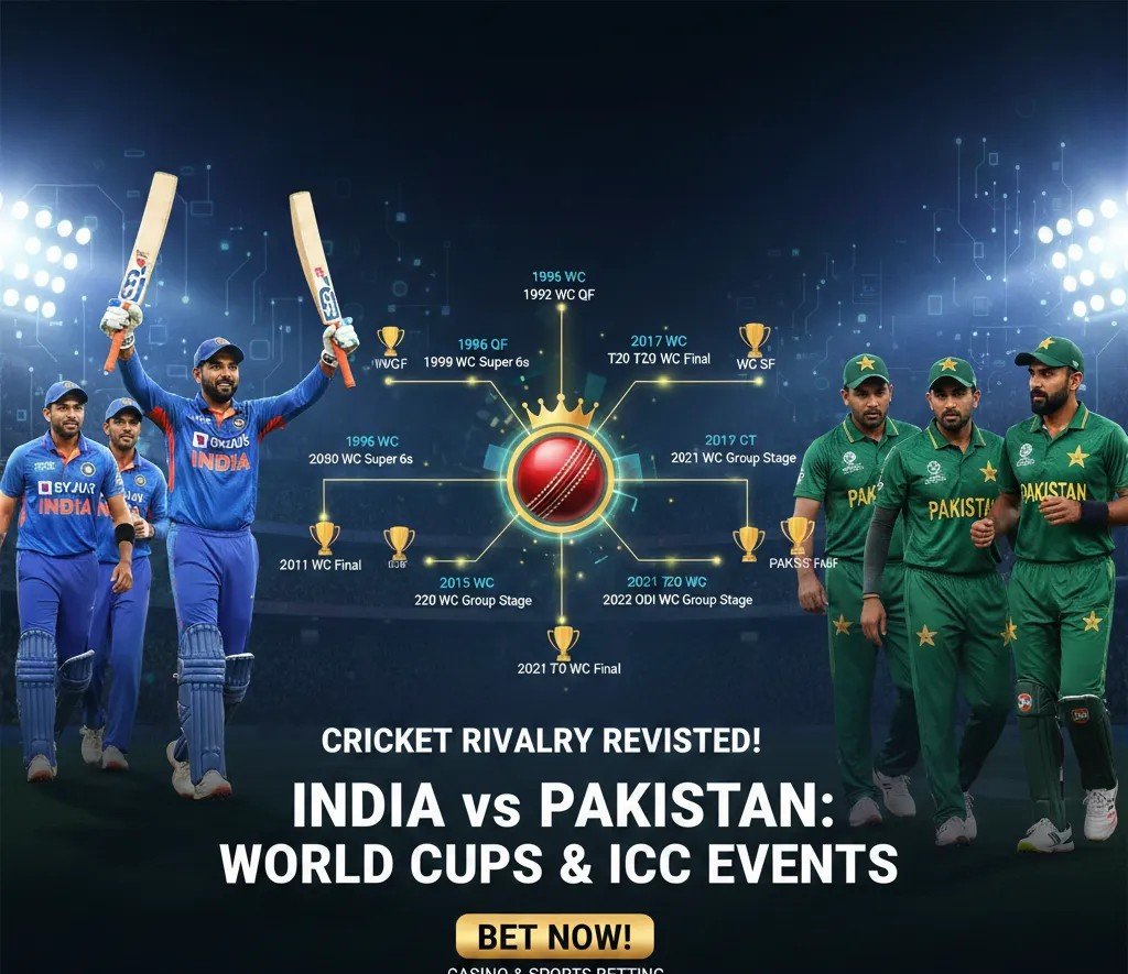 india national cricket team vs pakistan national cricket team timeline