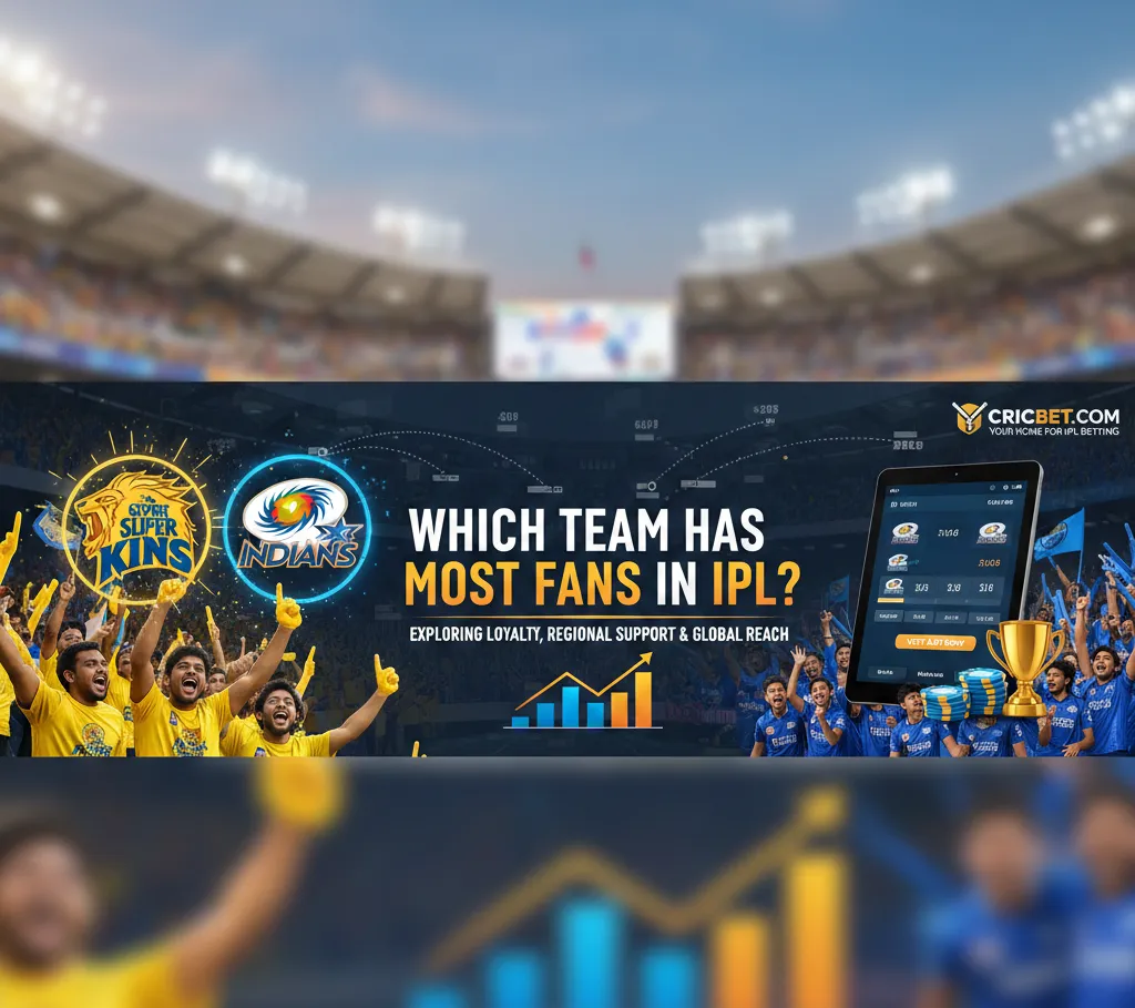 which team has most fans in ipl