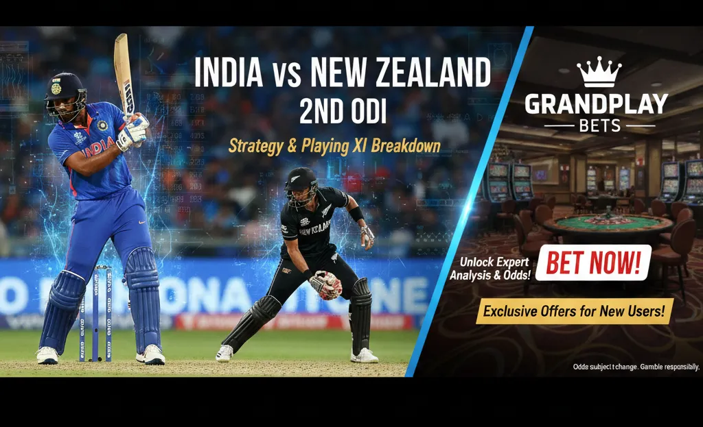  India vs New Zealand (2nd ODI): Strategy and Playing XI Breakdown