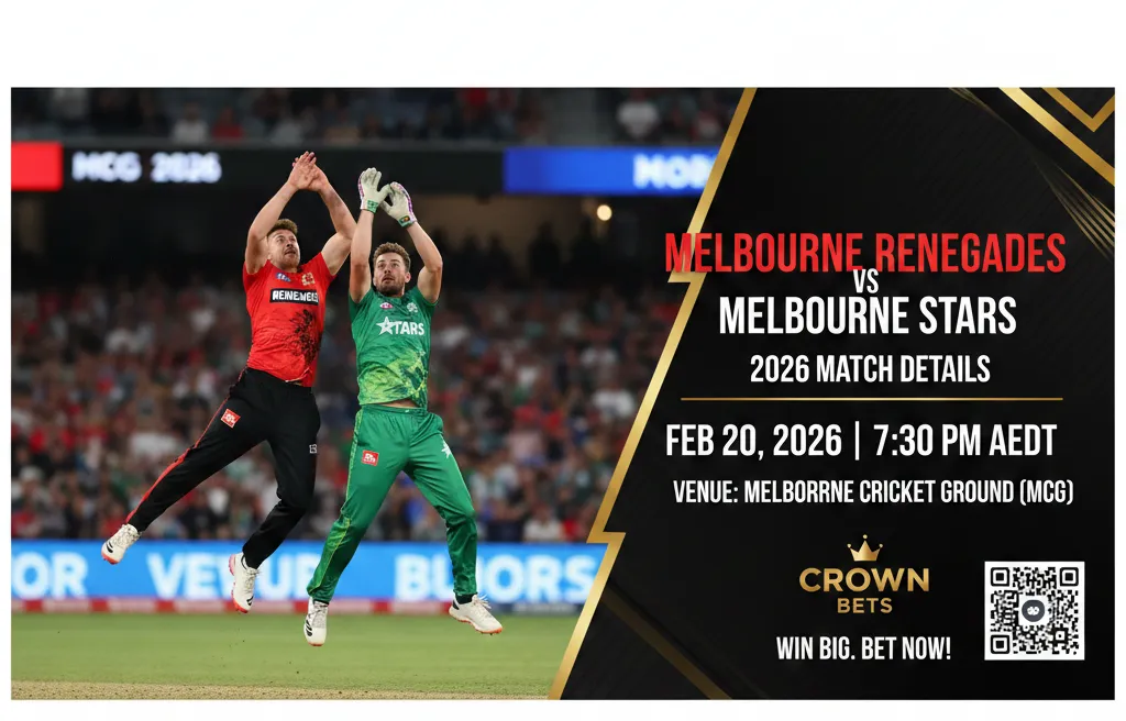 Melbourne Renegades vs Melbourne Stars Match Details, Time & Venue