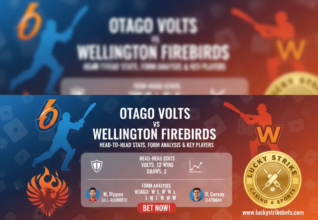 Otago Volts vs Wellington Firebirds