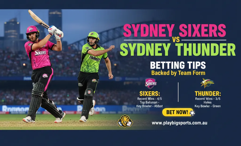 Sydney Sixers vs Sydney Thunder